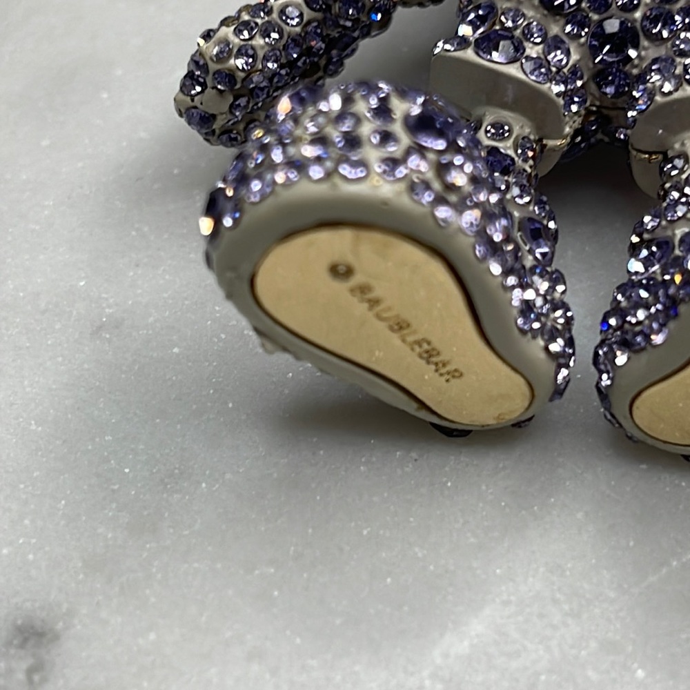 Disney x BAUBLEBAR - Mickey PURPLE 💜 crystals Jewelry  key change / bag Charm - Picture 6 of 11